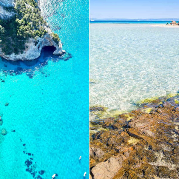 Collage of The Best Beaches in Sardinia