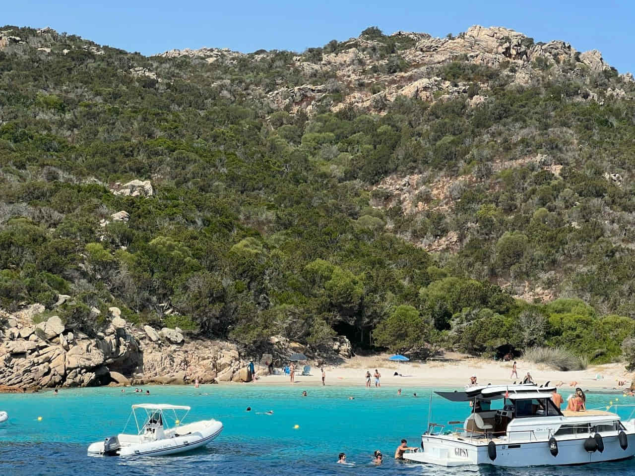 La Maddalena Archipelago, off the coast of Sardinia Italy