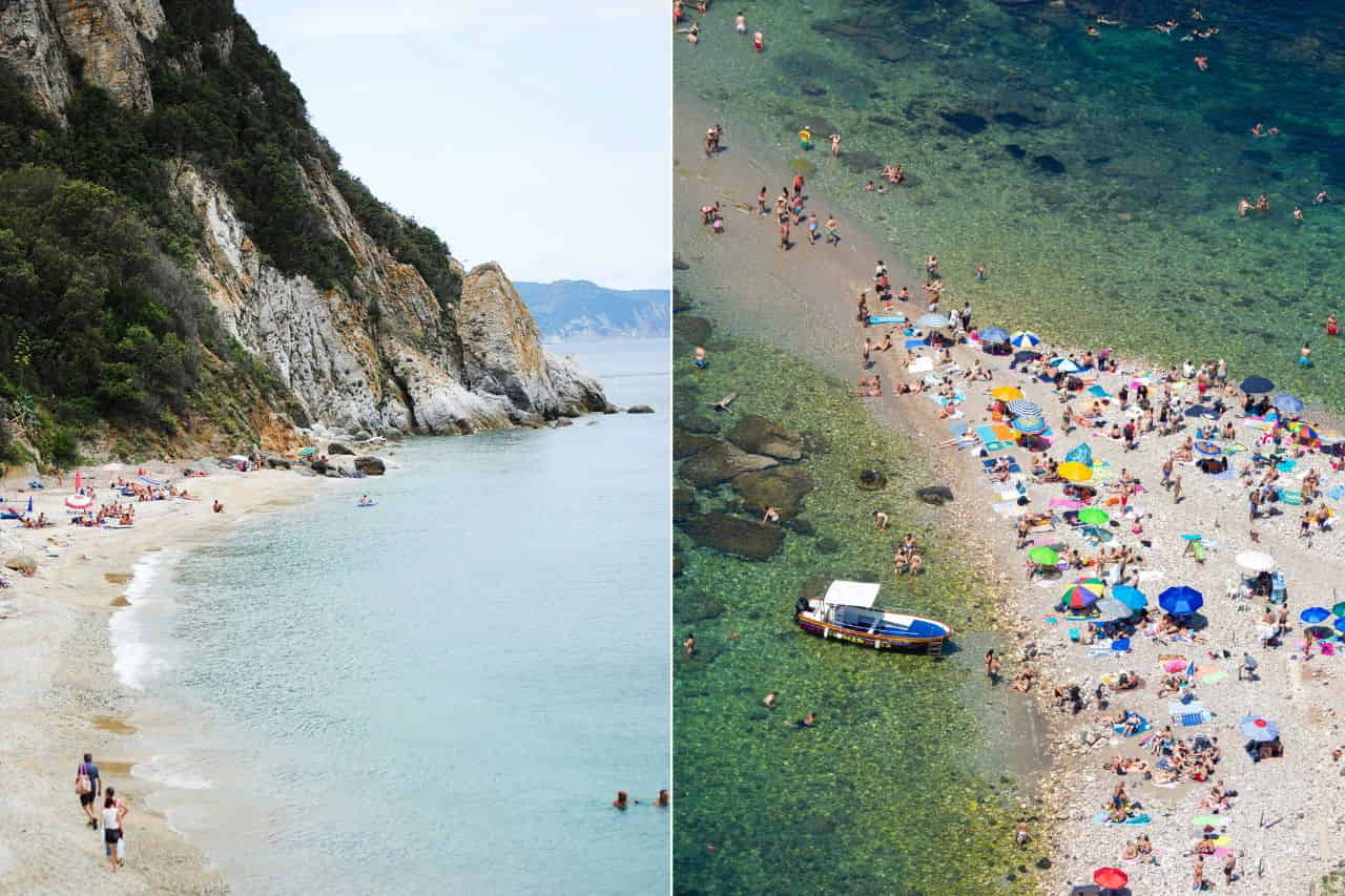 Collage of Best Beaches in Sicily