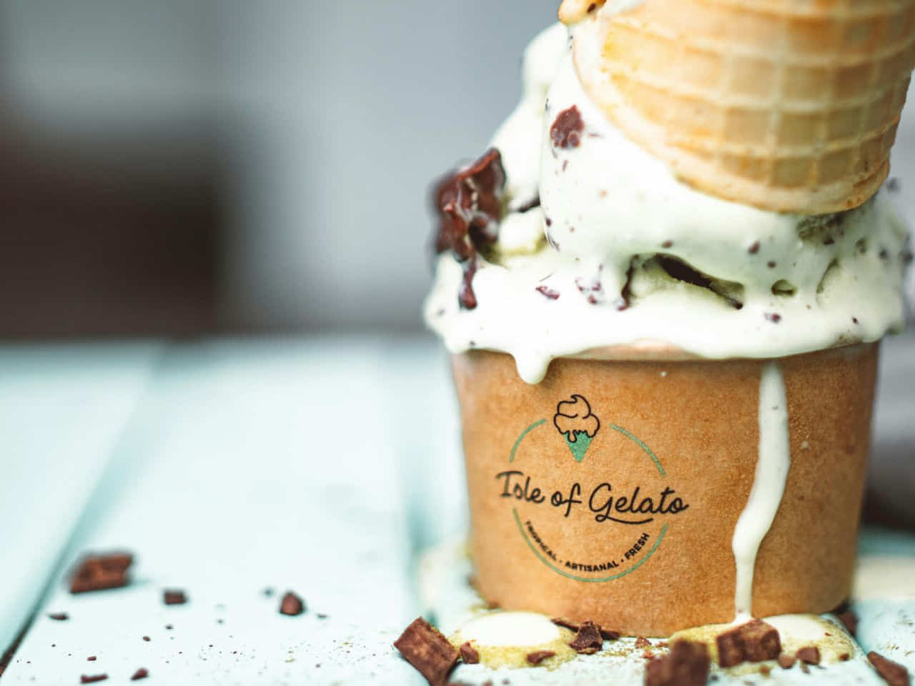 Gelato ice creme cup; read this to know the best places to have the best gelato in Rome, Italy