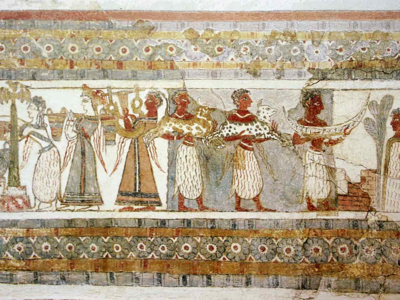 View from an Archaeological Museum of Heraklion Crete Greece