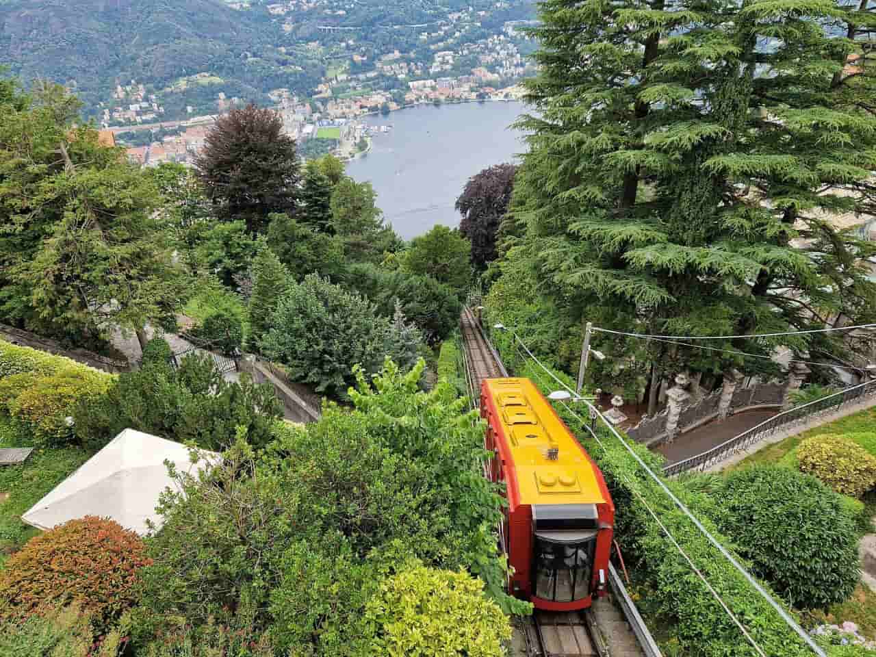 Experience The Funicular Ride at Lake Como One of The Best Things to do in Lake Como
