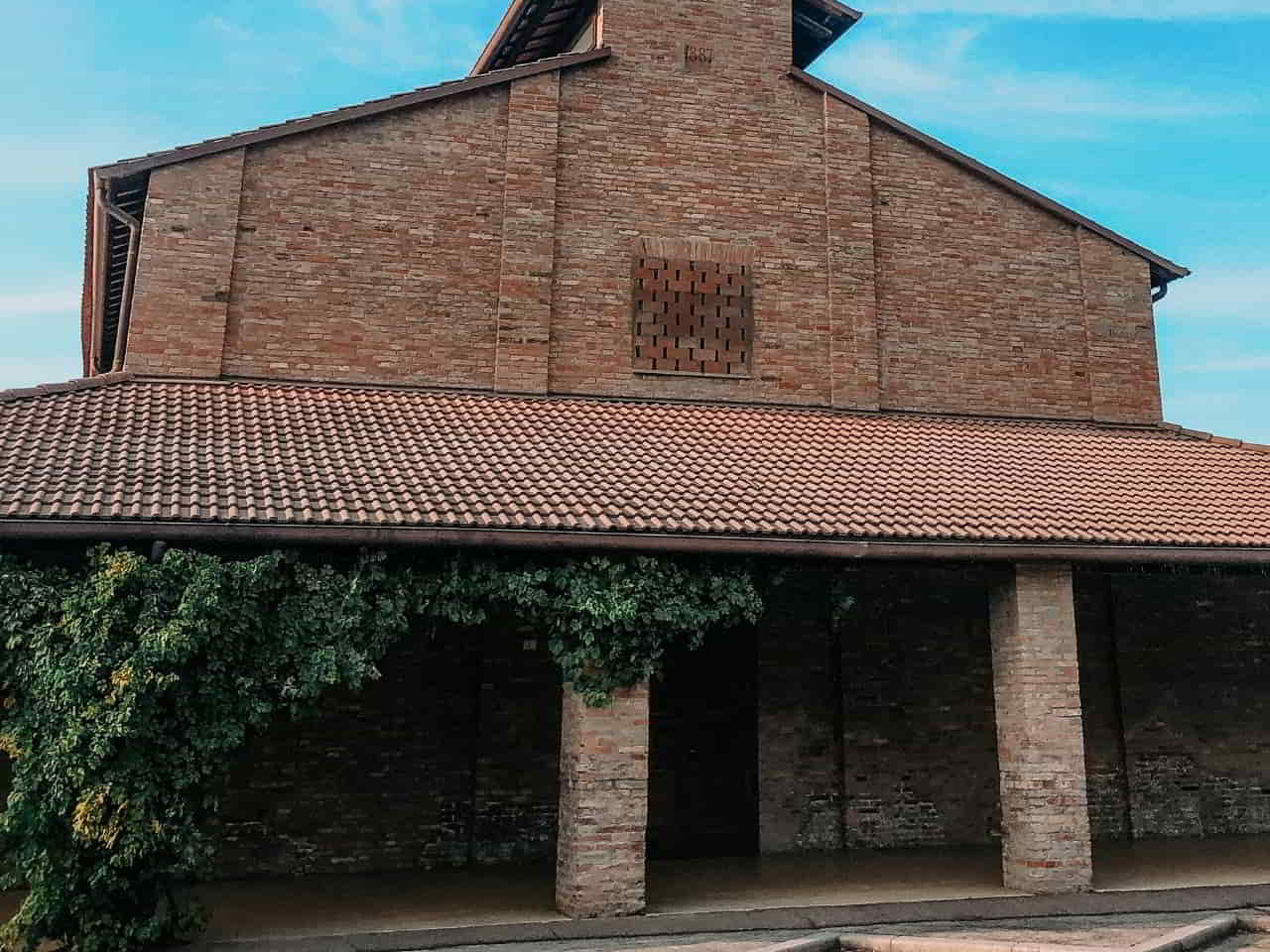 View of Darsena del Sale in Ravenna Italy