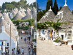 Collage of The Best Travel Guide to Alberobello Puglia's Trulli Town Italy