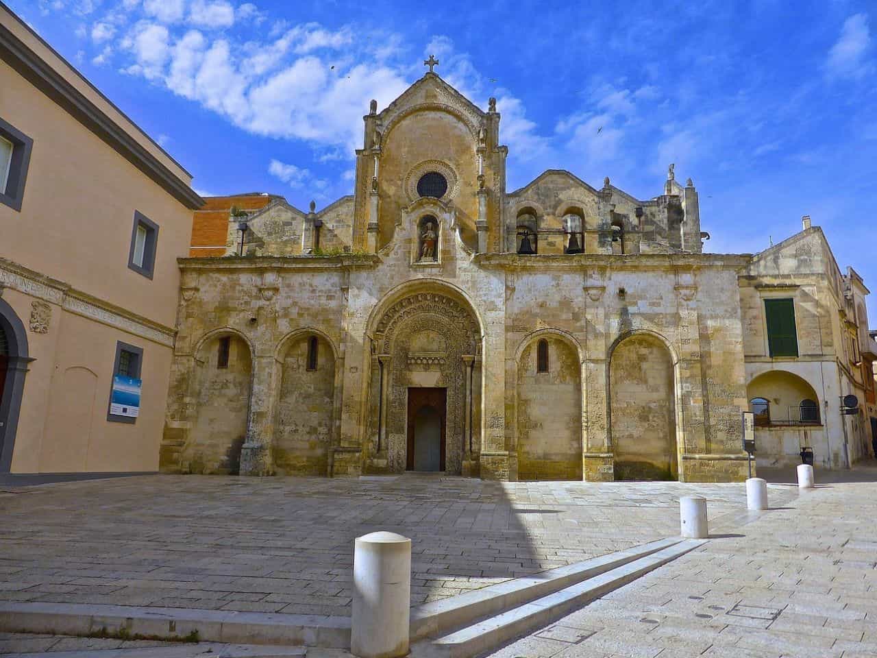 Stunning view of Lecce Church in Puglia Italy