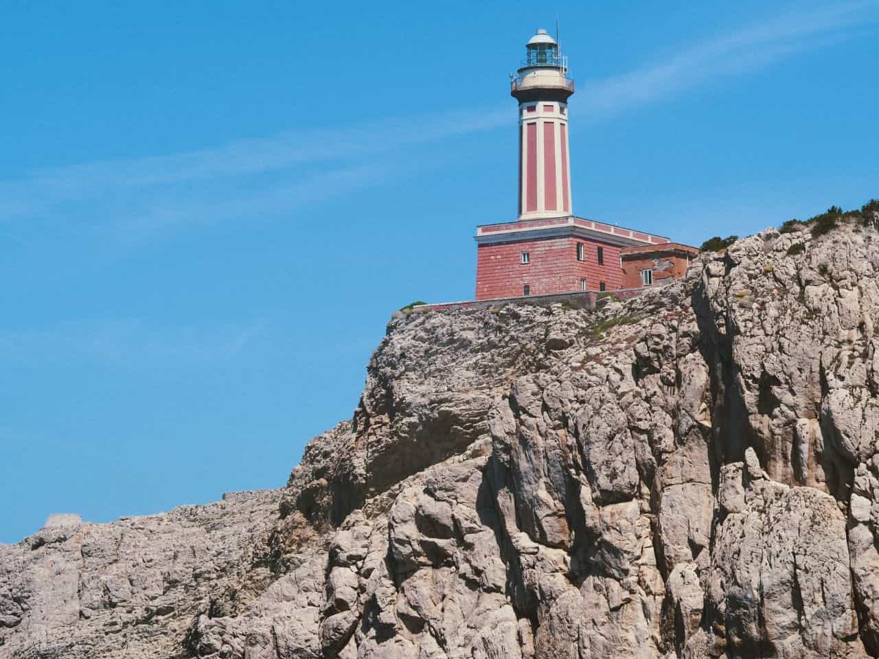 Punta Carena Lighthouse of Capri Visit while you're in Capri