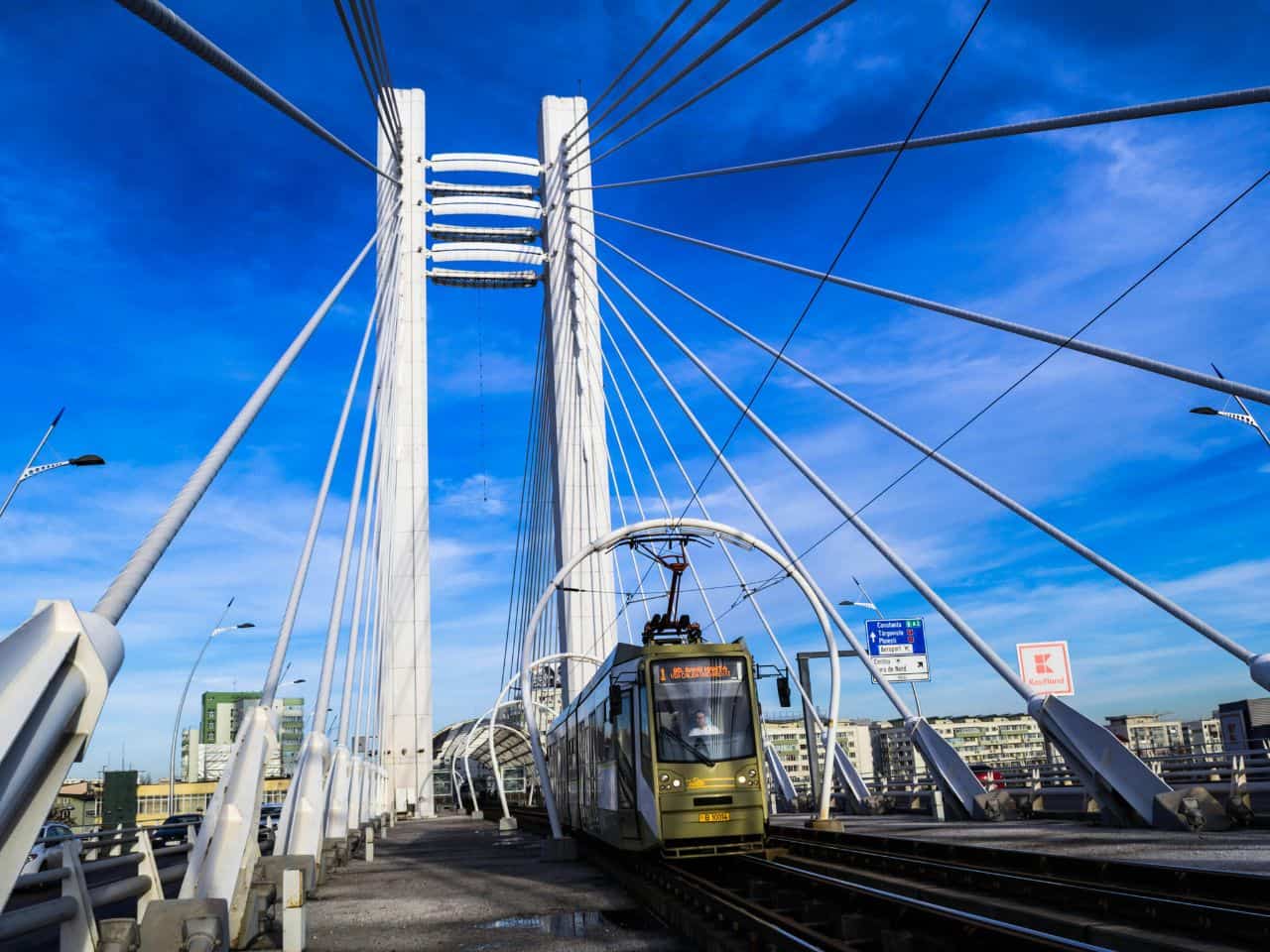 Basarab Overpass (Pasajul Basarab), in Bucharest, Romania. Read this Europe on a budget travel guide