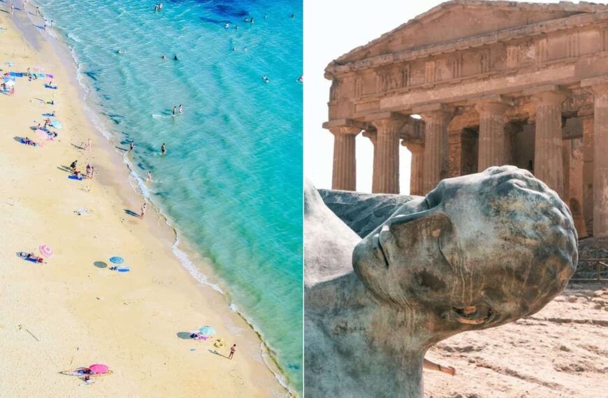 Collage of The Best Places to Visit in Sicily