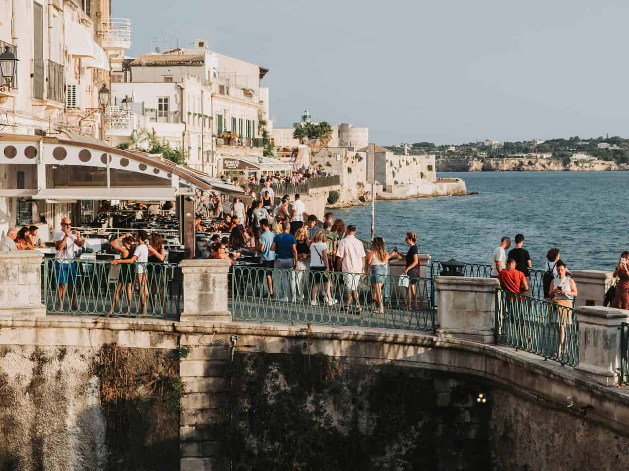 View of the Sicilian Gem Ortigia Island