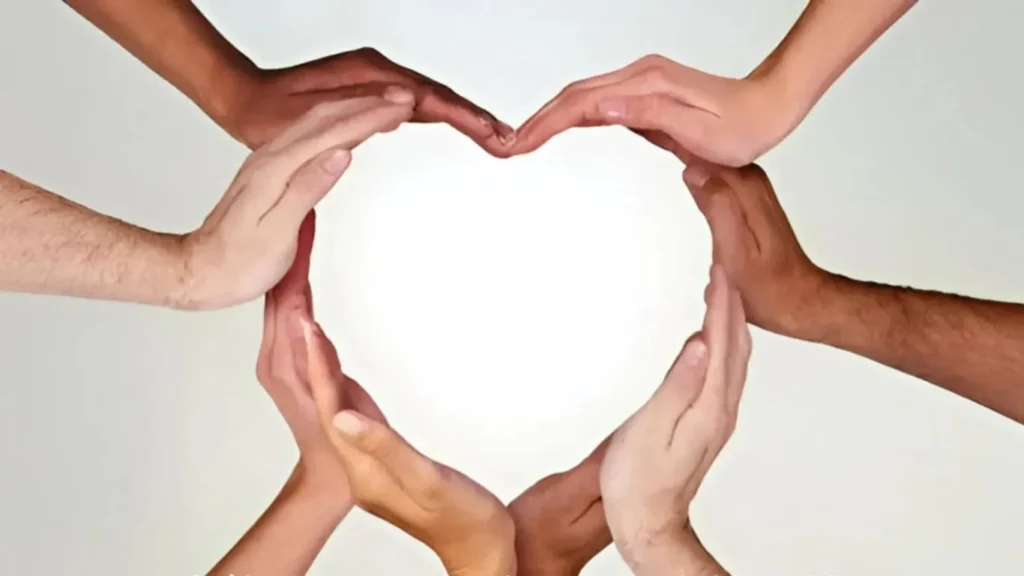 Human hands making a heart shape showcasing how to Become an Advocate for Health and Wellness