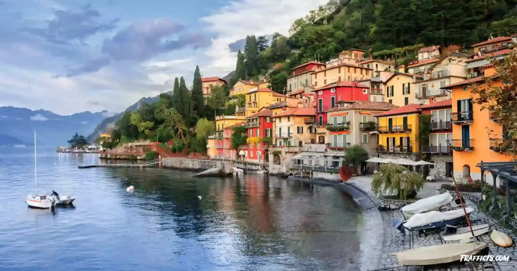 Beautiful view of Menaggio on Lake Como; one of the Best Italian Lakes