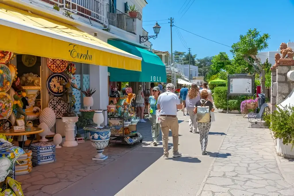 Anacapri Vibrant Street