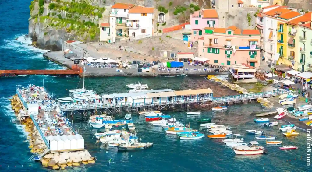 Cafes at Marina Grande Capri