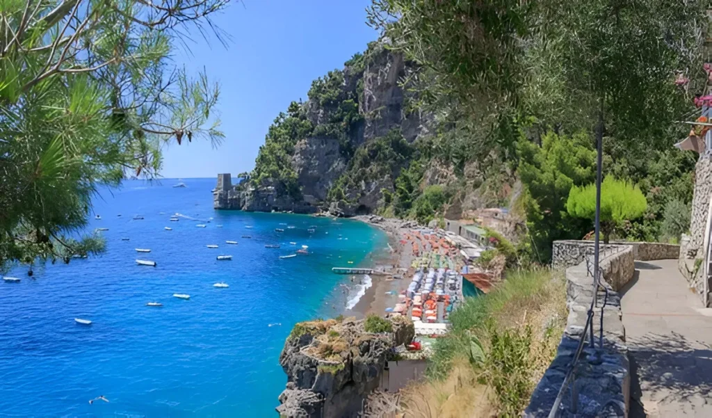 Fornillo Beach Amalfi Coast Beaches..