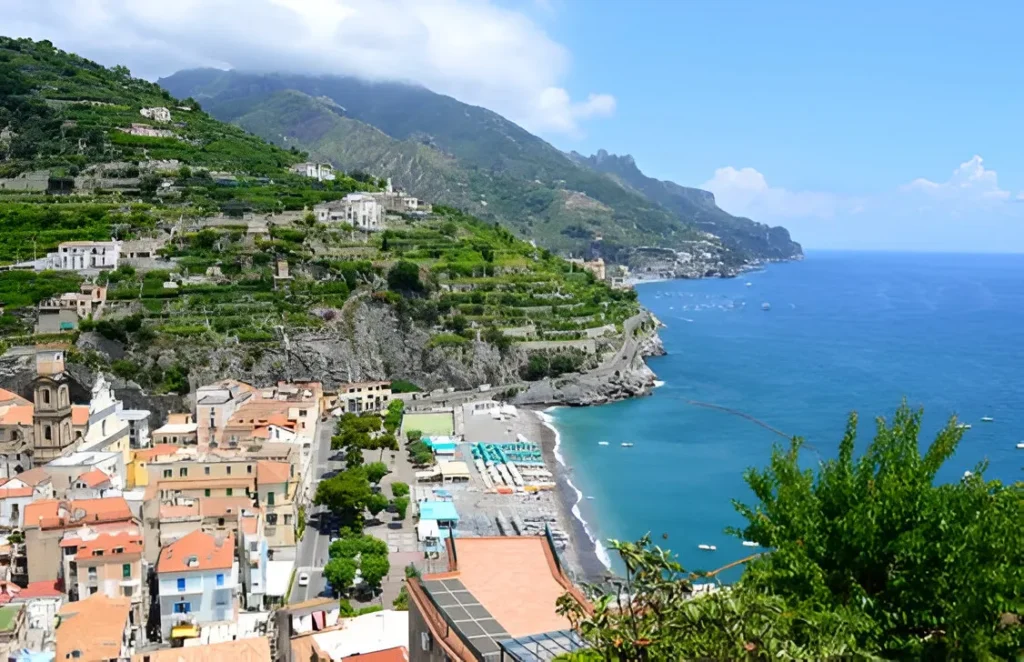 Minori Beach at the Amalfi Coast Beaches