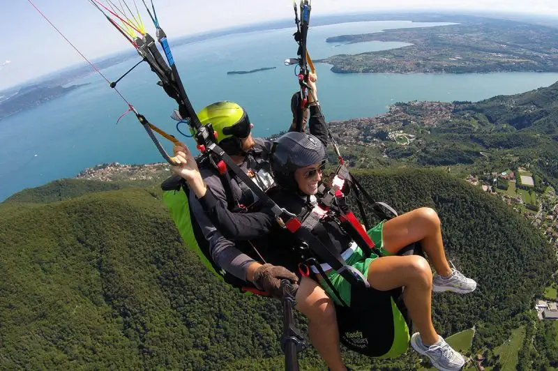 Paragliding Over Capri