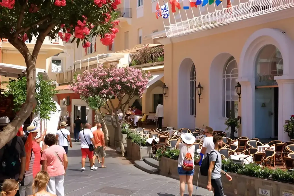 The charming streets of Capri; things to do in Capri