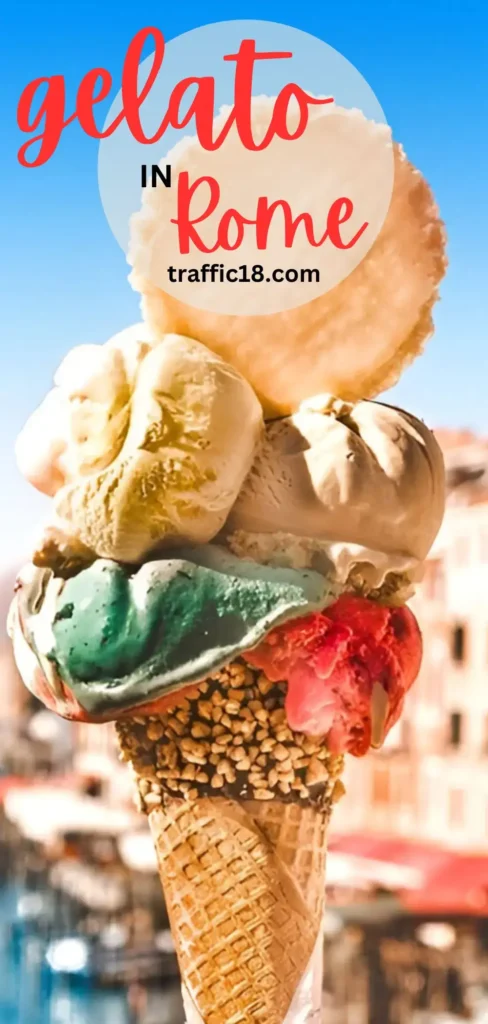 Handholding the best gelato; Read this guide to know the Best places to have the most amazing Gelato in Rome, Italy