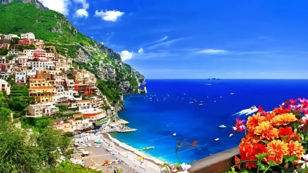 Pictorial Amalfi coast, one of the most beautiful places in Italy