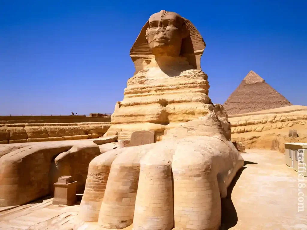 Famous Egyptian monument in Egypt: one of the cheapest places to visit in the world