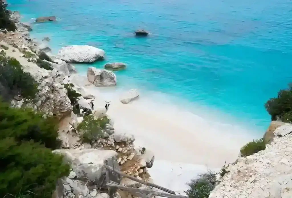 Mesmerizing view of Cala Goloritze beach, one of the best beaches in Sardinia , Italy