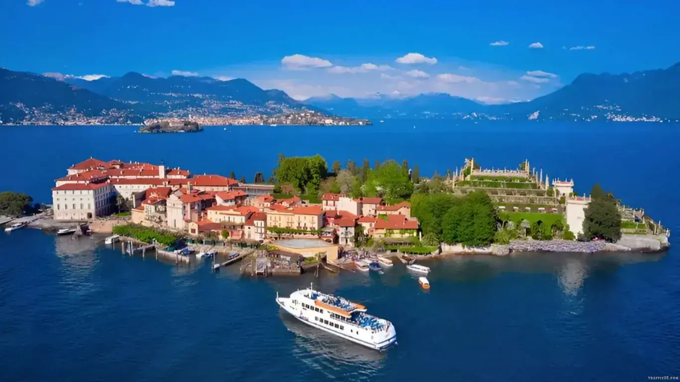 Stunning view of Lake Maggiore; one of the best Italian Lakes