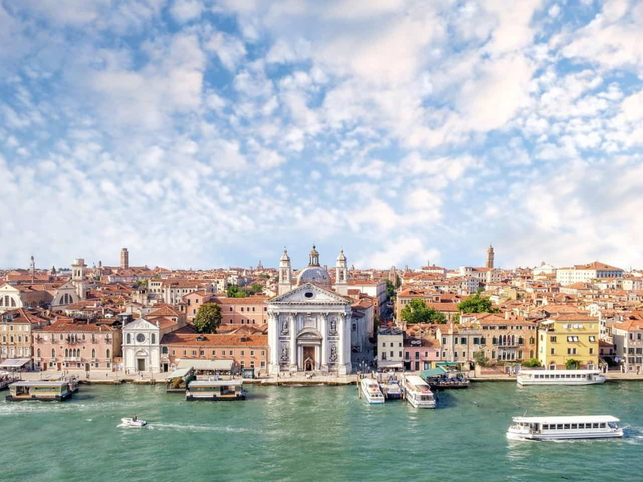 Stunning view of Venice