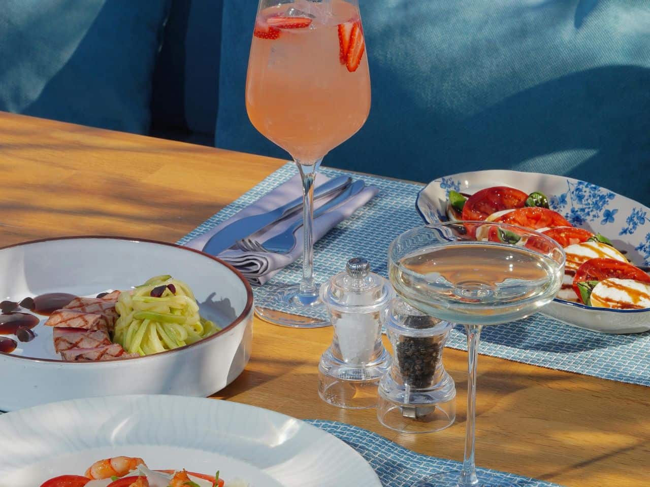 Caprese Cuisine Spread View