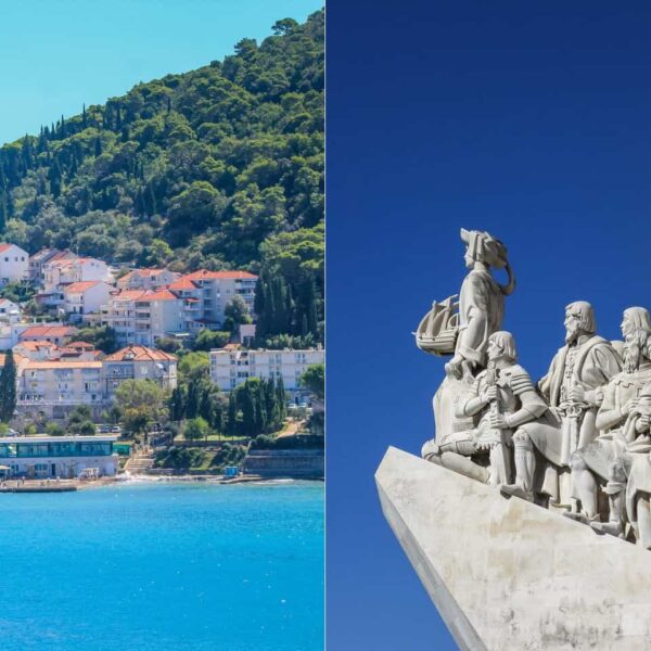 Collage of the Cheapest Places to visit in Europe travel guide
