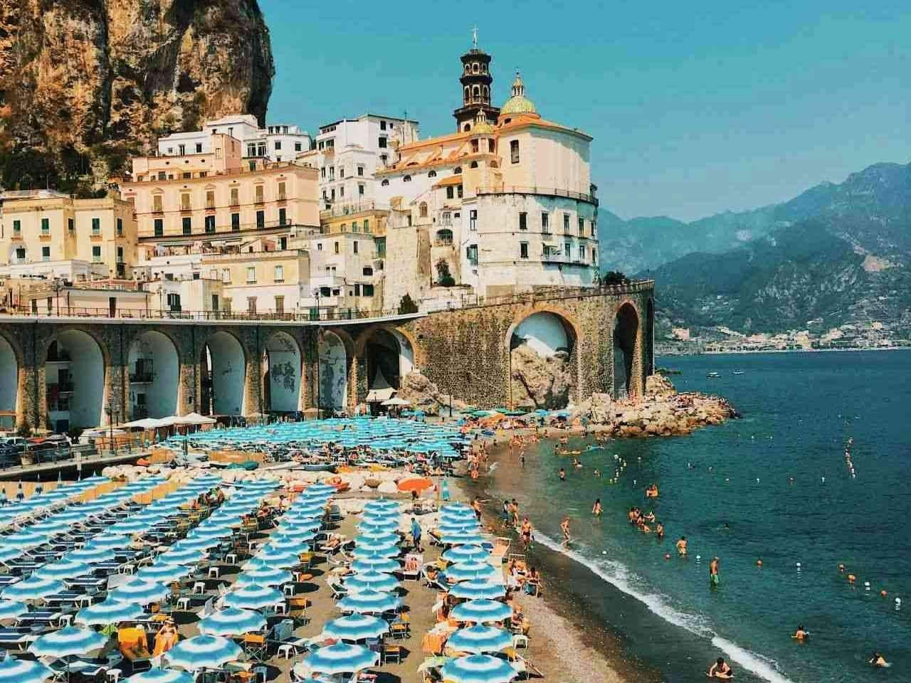 atrani the best beach on the amalfi coast