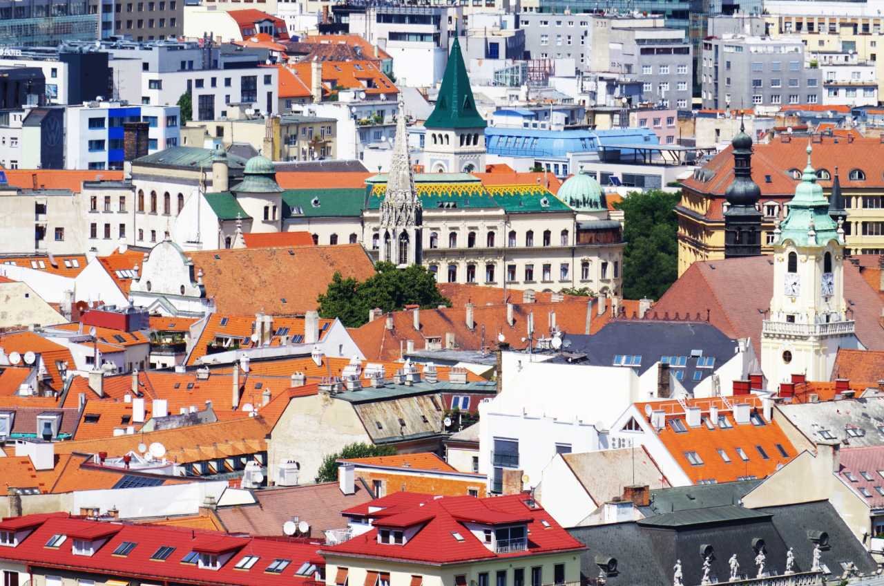 Bratislava Old Town and castle, Slovakia