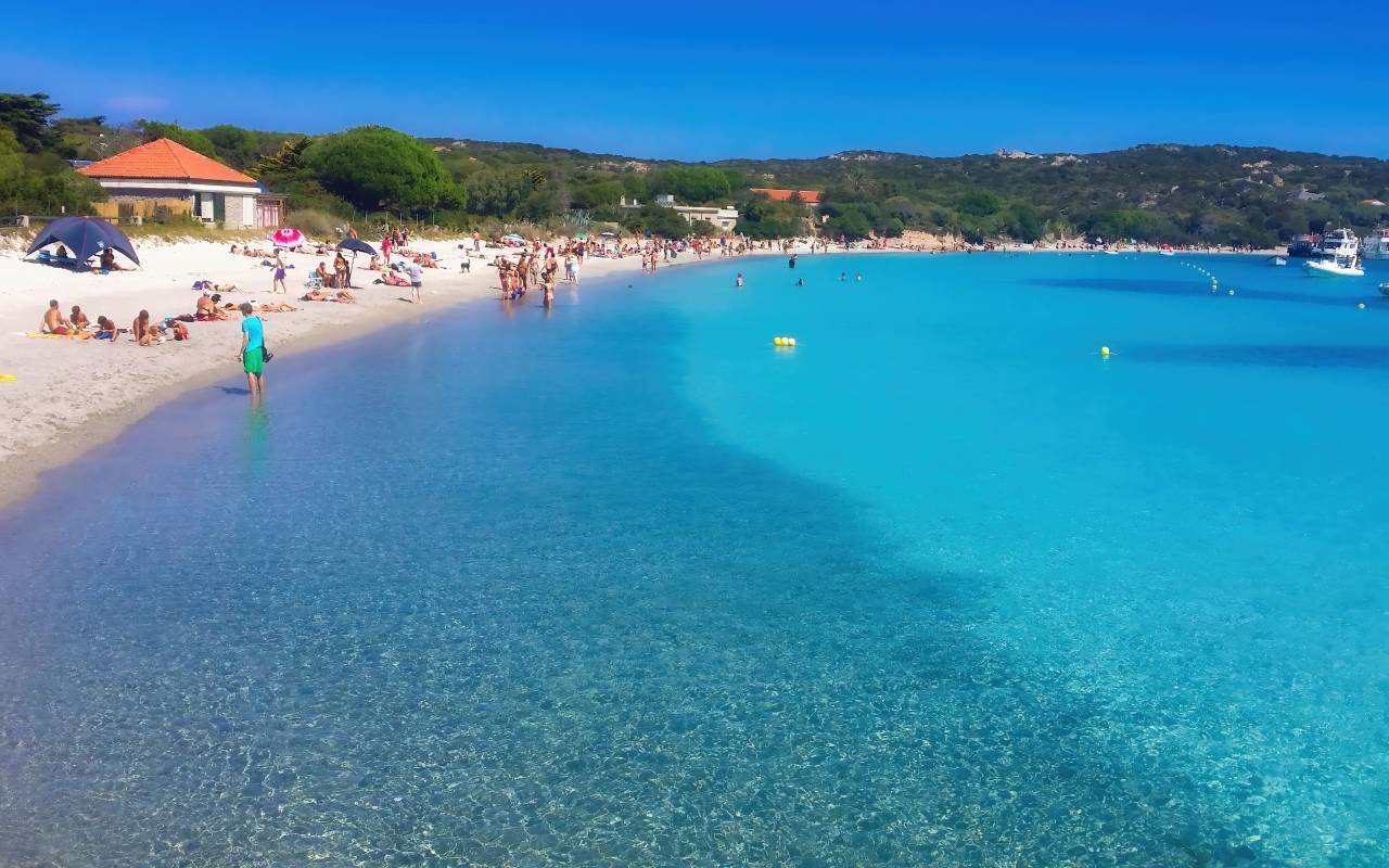La Pelosa beach in Stintino, one of the most photographed beaches in Sardinia