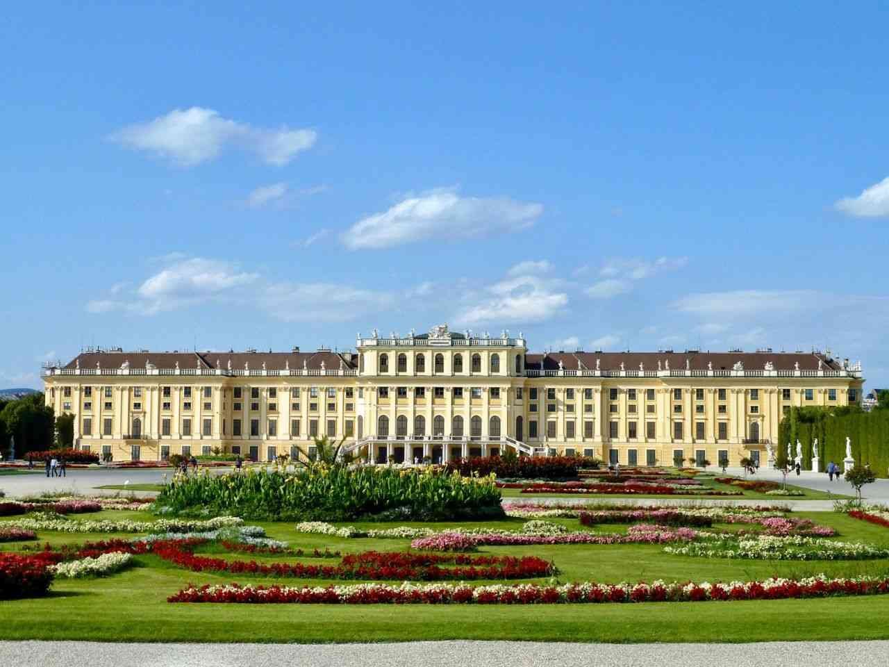 Schönbrunn Palace Vienna one of the most romantic cities in Europe