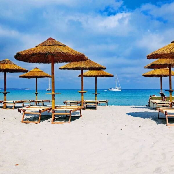 Spiaggia di Porto Giunco one of the best beaches in Sardinia Italy